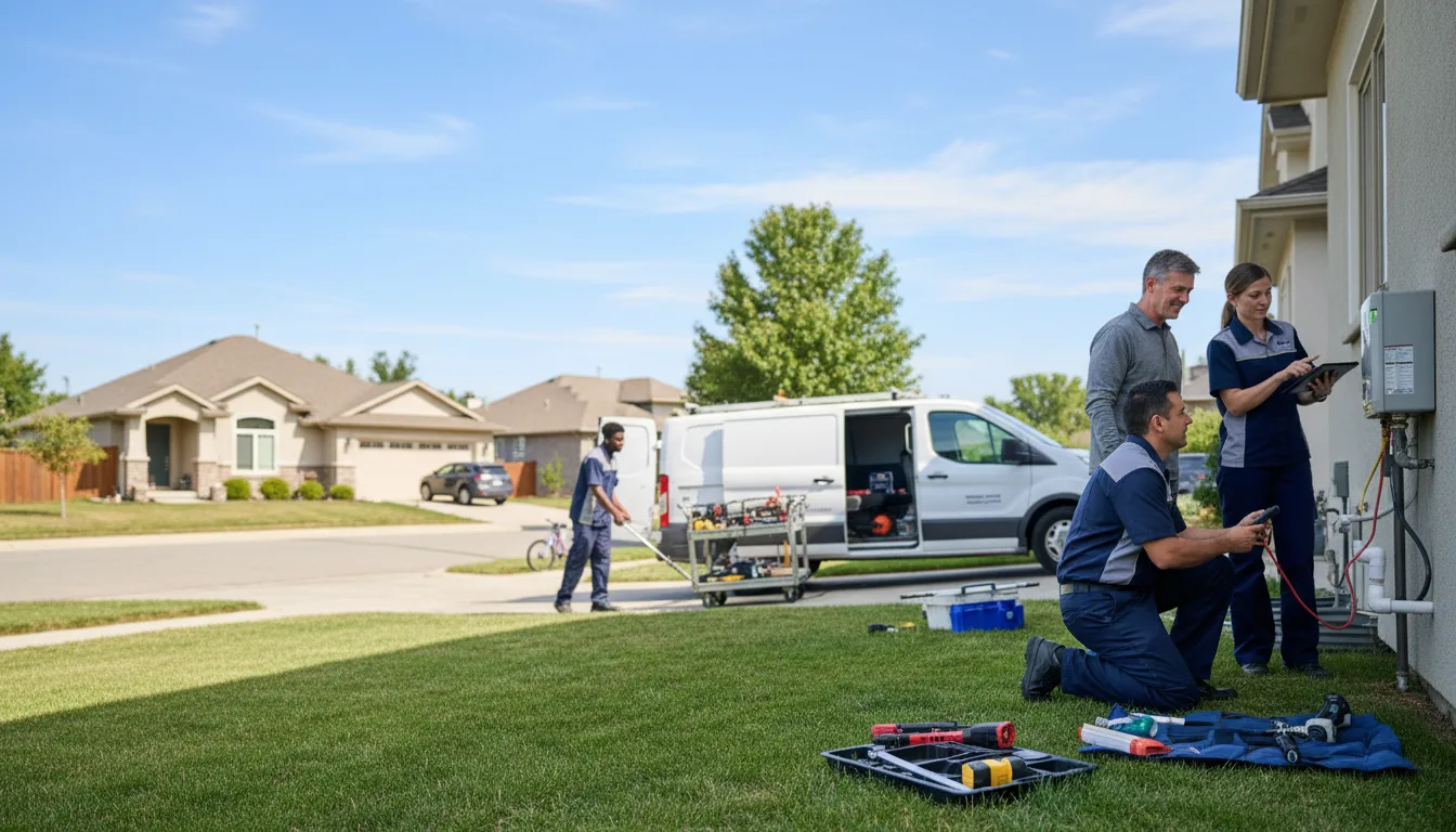 Tankless water heater service in Taylors Falls, MN